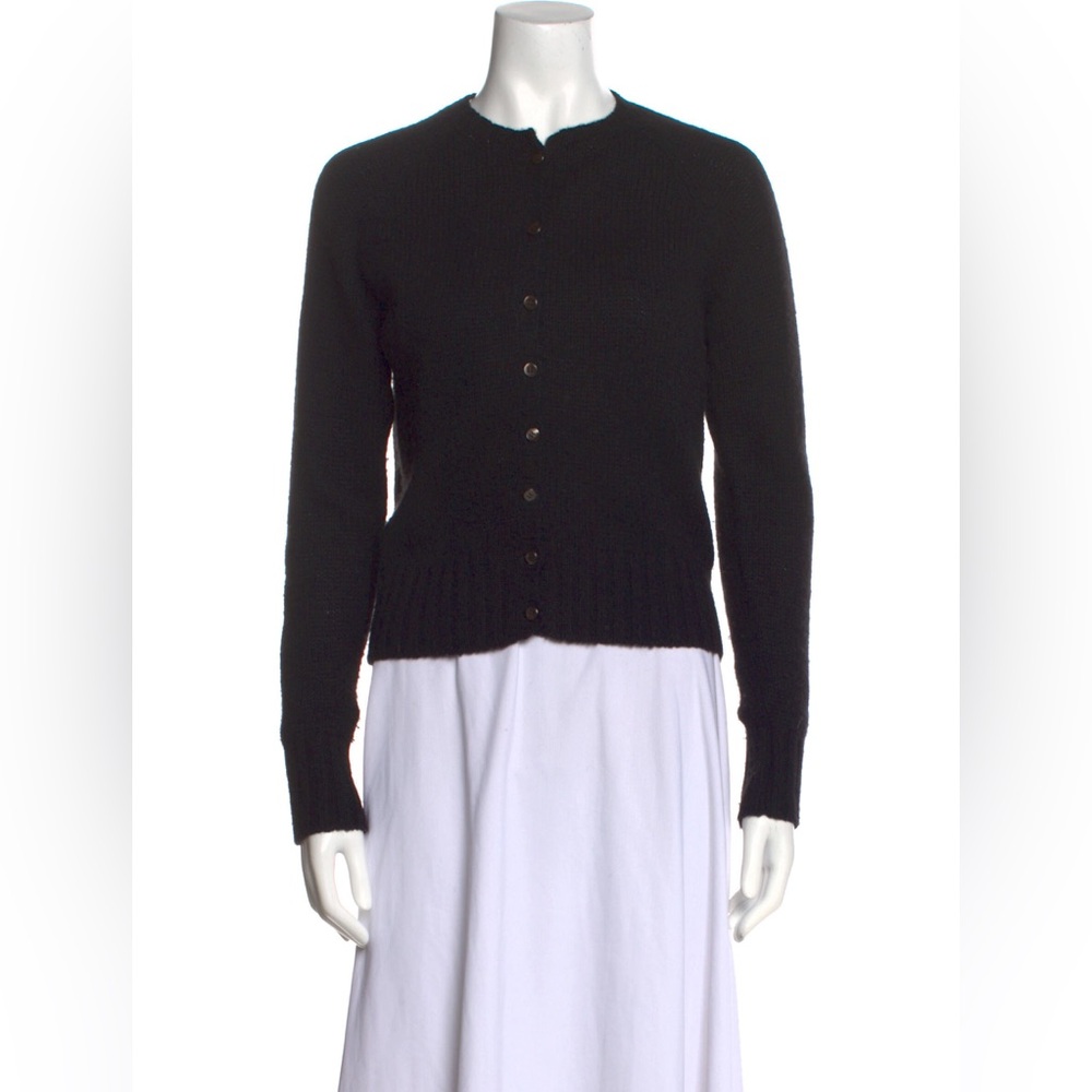 Prada Cashmere Crewneck Cardigan